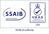 FSL are a SSAIB Certificated Business for Intruder Alarm Systems, Access Control Systems and Visual Surveillance Systems (VSS)